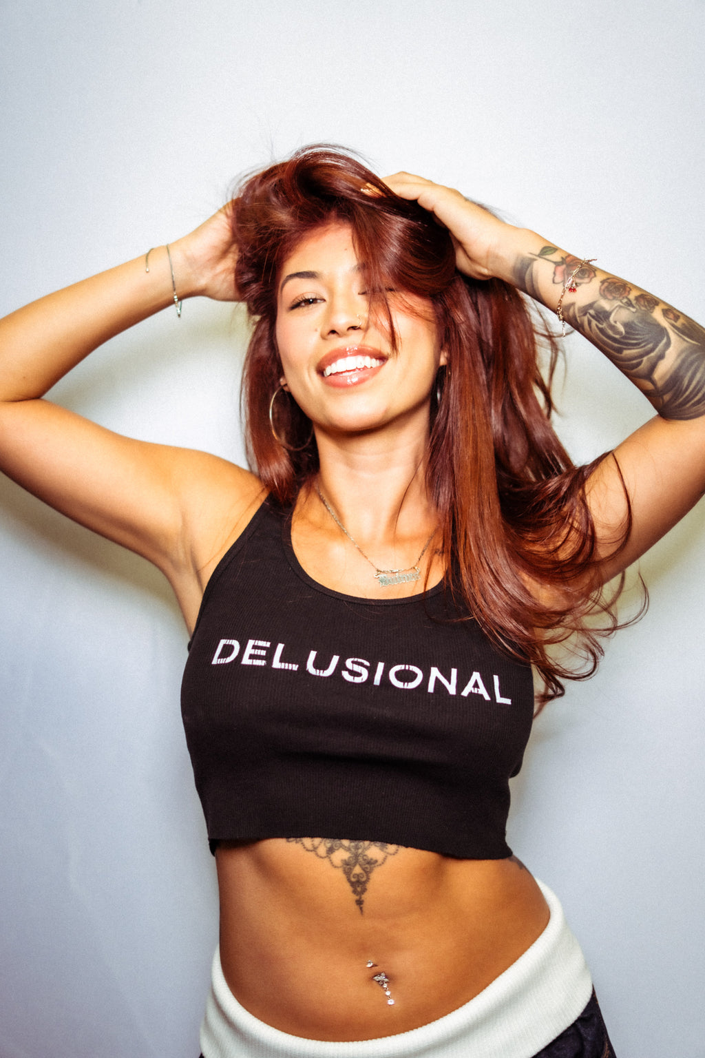 Odyssea Delusional Cropped Tank