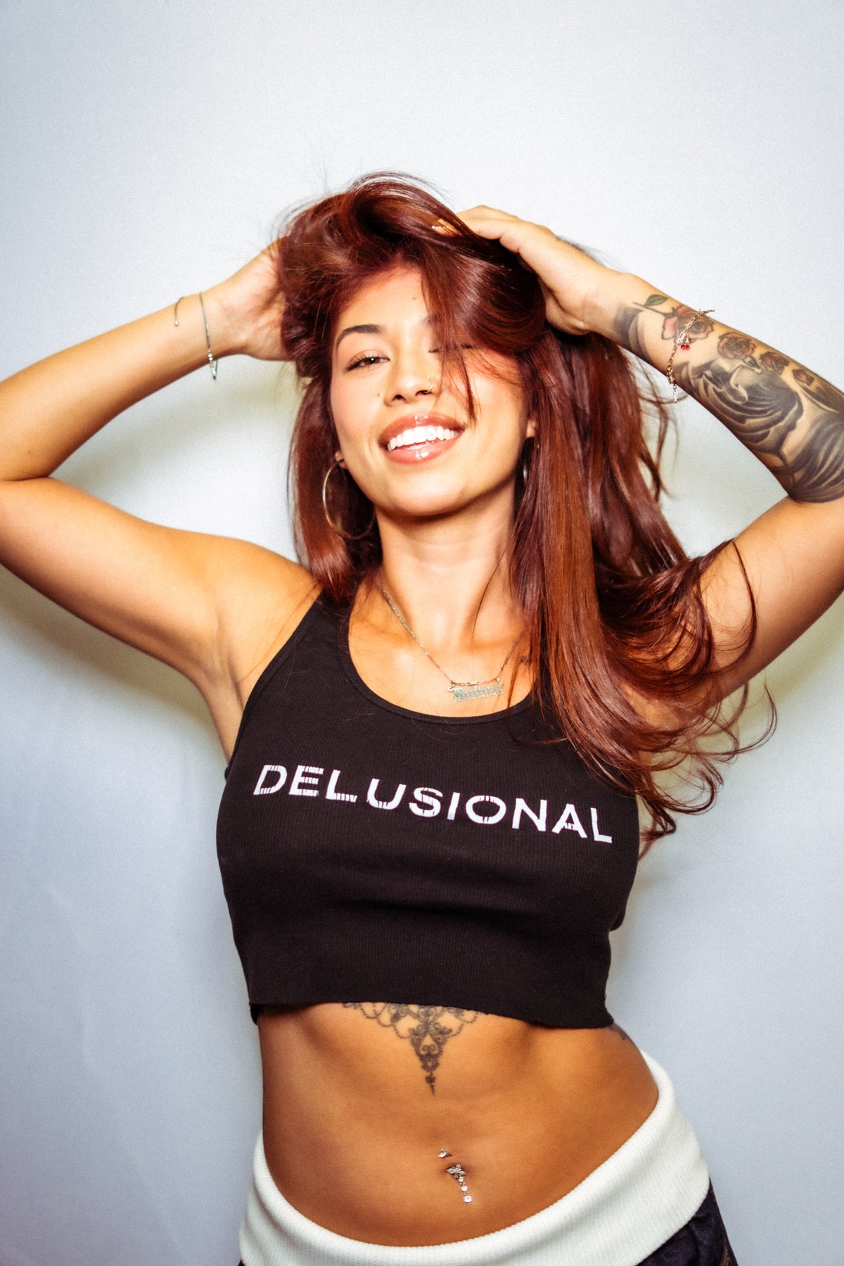 Odyssea Delusional Cropped Tank